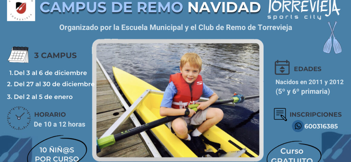 🚣‍♀️ CAMPUS DE REMO TORREVIEJA