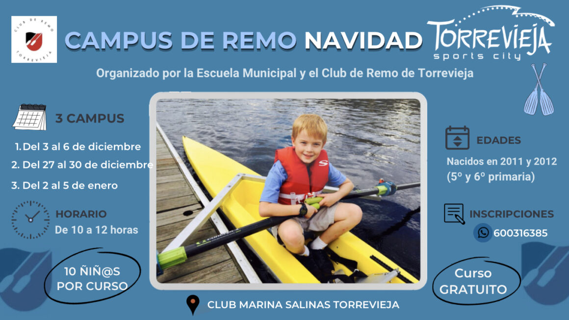 🚣‍♀️ CAMPUS DE REMO TORREVIEJA