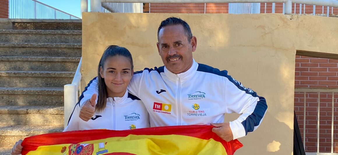 🎾Charo Esquiva y David Pérez del Club de Tenis Torrevieja convocados para el campeonato de 🇪🇺Europa de tenis sub-16 por selecciones nacionales