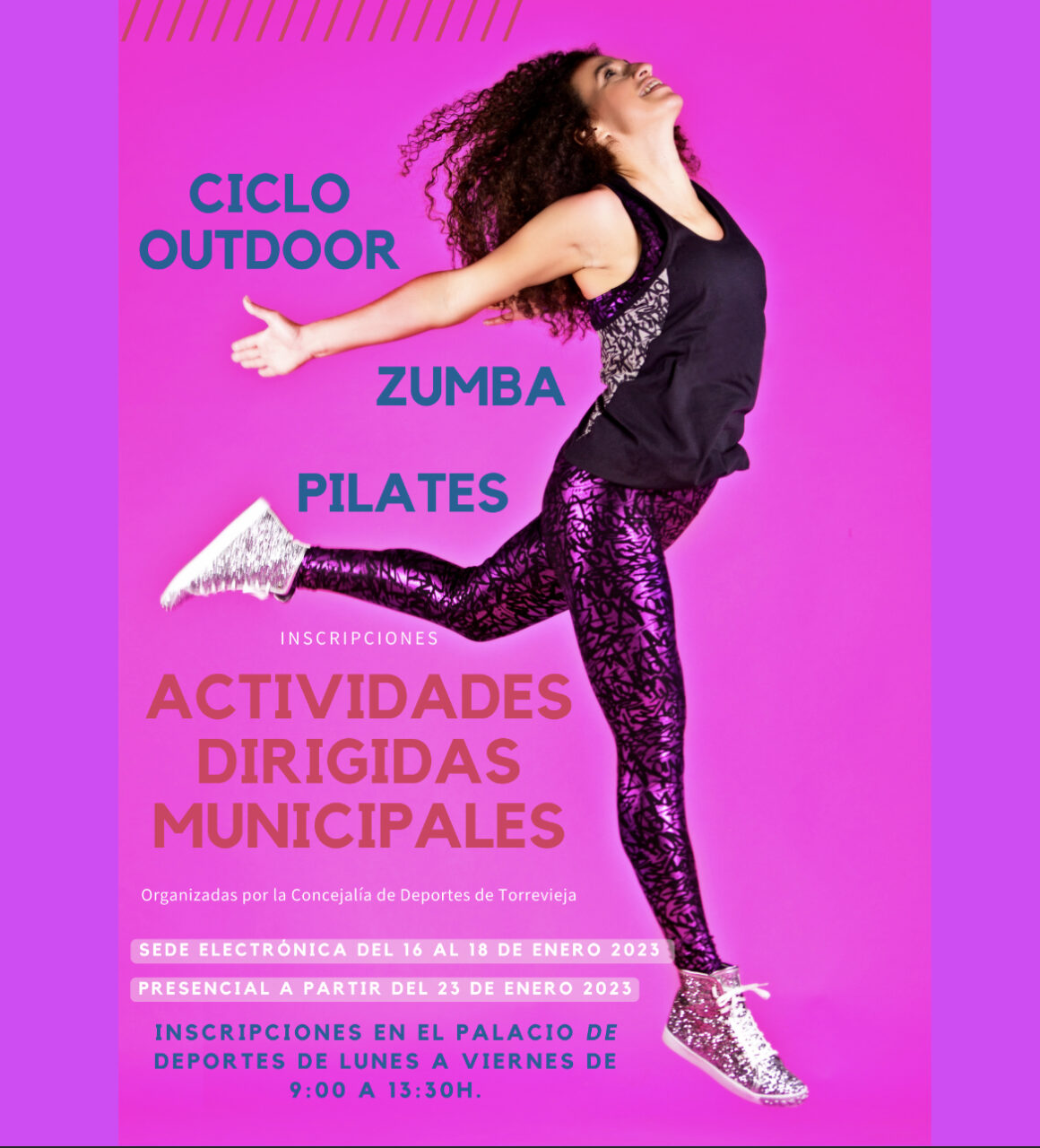 (Español) 📣Nuevas inscripciones para las ACTIVIDADES DIRIGIDAS en la Concejalía de Deportes!!🏃‍♂️💃