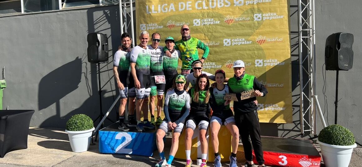 👌🏻El club trialón Torrevieja, consigue 🥇Oro (equipo femenino) y 🥈 plata (equipo masculino) en la “Lliga de clubes Caixa Popular”