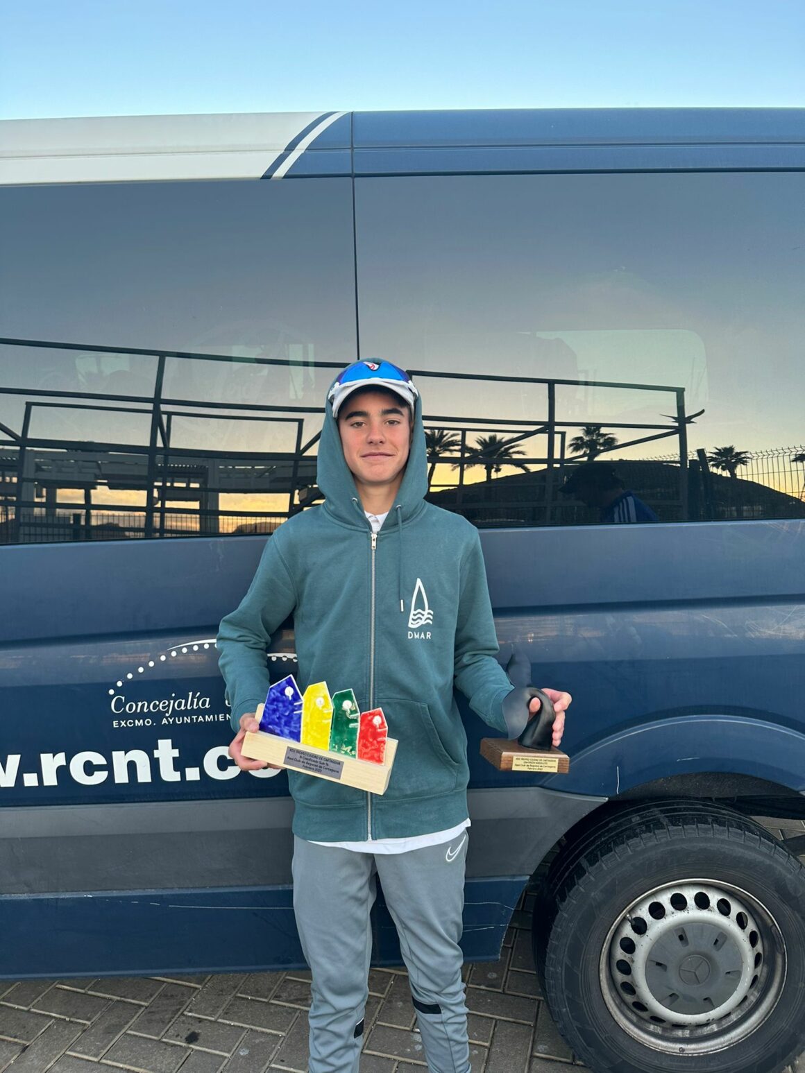 (Español) ⛵️LEO GRIÑAN CAMPEÓN ABSOLUTO DEL XIII TROFEO DE VELA DE CLASE OPTIMIST EN CARTAGENA