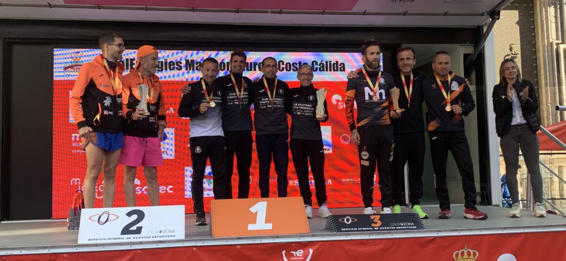 (Español) 🏃‍♂️EL CLUB ATLETISMO PUERTO TORREVIEJA 🏆CAMPEONES DE 🇪🇸ESPAÑA DE MARATÓN MÁSTER POR CLUBS EN MURCIA E INDIVIDUALESSaludos