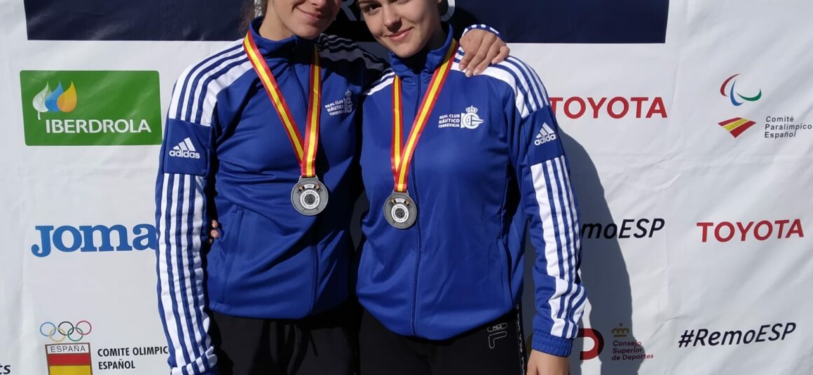 (Español) 🥈🚣‍♀️PAULA BLANCA ESPINOSA Y BELÉN HERNÁNDEZ PLATA EN 2- JF EN EL CAMPEONATO DE ESPAÑA DE LARGA DISTANCIA Y ORO 4XJF EN EL CAMPEONATO POR AUTONOMÍAS