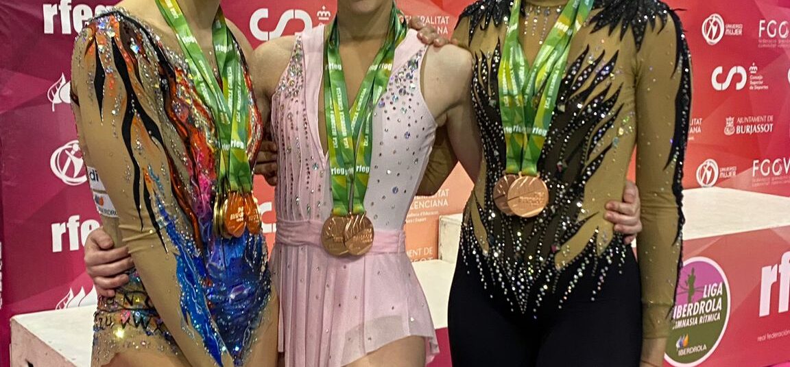 (Español) 🤸El Club gimnasia rítmica Torrevieja bronce en la I fase de la Liga Iberdrola