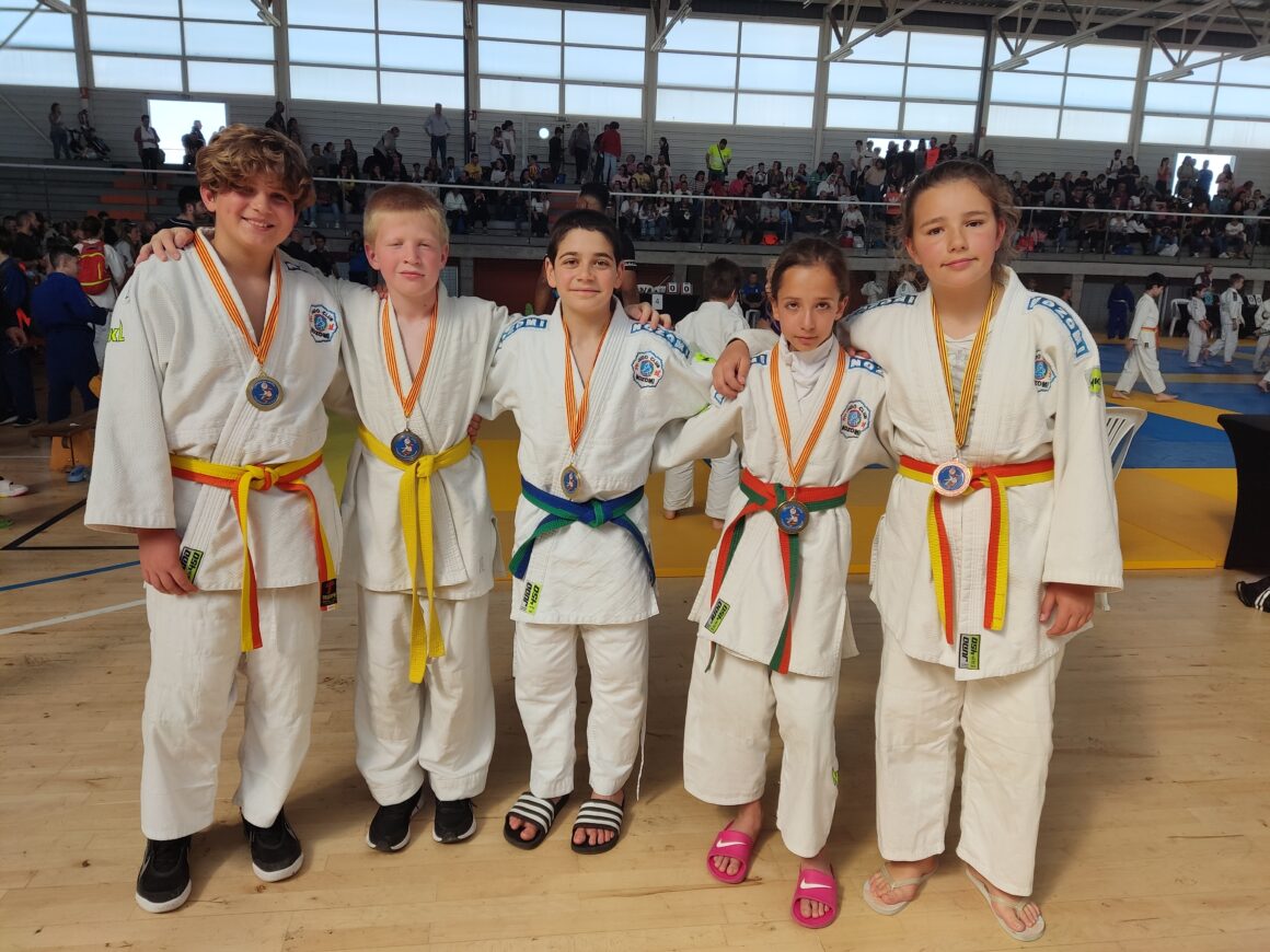 (Español) 🥇🥇🥇🥇🥈🥉6 MEDALLAS PARA EL JUDO CLUB NOZOMI EN VILA REAL