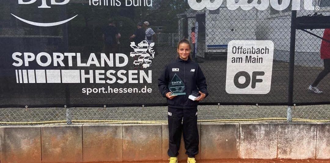 (Español) 🏆 Charo Esquiva, campeona del ITF Júnior 500 de Offenbach, en Alemania.