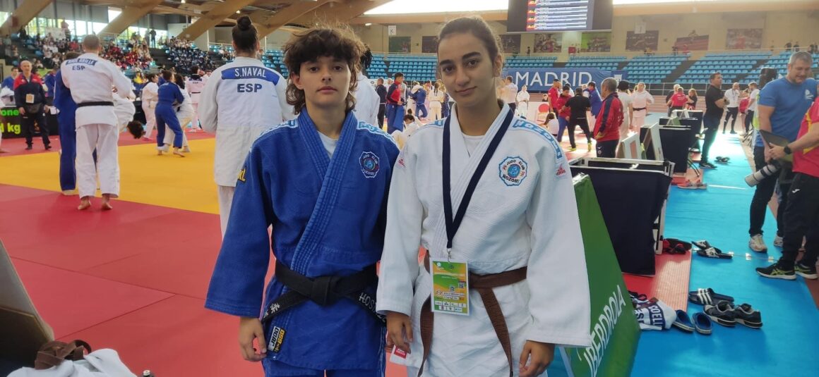 (Español) 🥇🥋CLAUDIA MORALES IMBERNÓN Y ALICIA HOSTALET CECILIA DEL JUDO CLUB NOZOMI DE TORREVIEJA, 🏆🇪🇸CAMPEONAS DE ESPAÑA CADETE