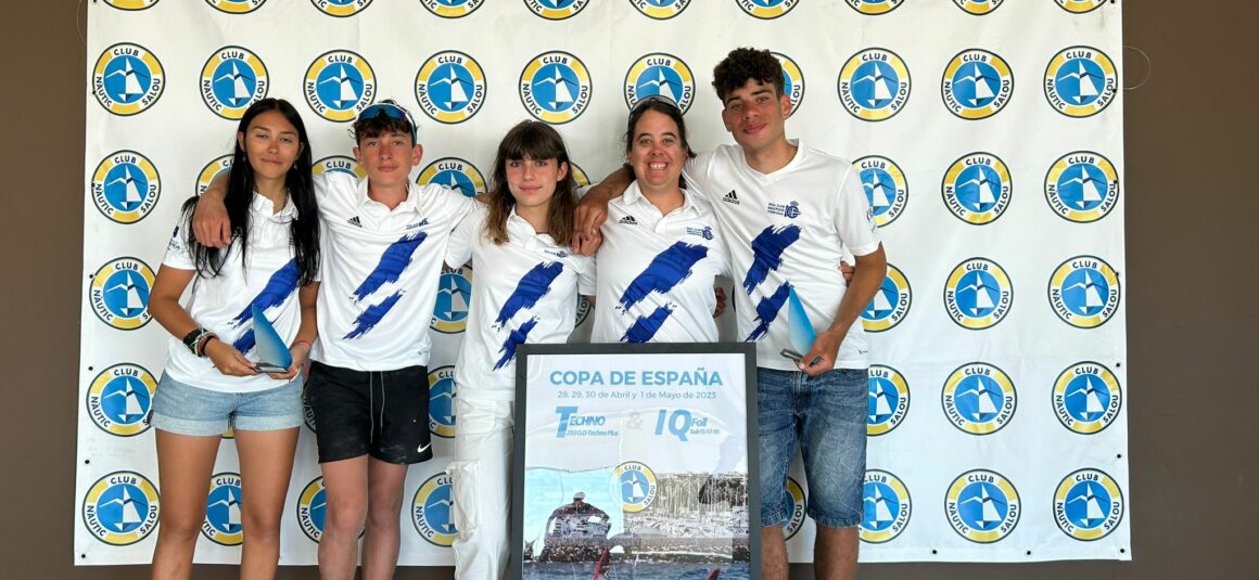 (Español) ⛵️MARTA FRUCTUOSO, 2ª SUB-19 FEMENINA Y LEANDRO BAEZA, 3º MASCULINO TECHNO PLUS, EN LA COPA DE ESPAÑA DE TECHNO E IQFOIL CELEBRADA EN SALOU