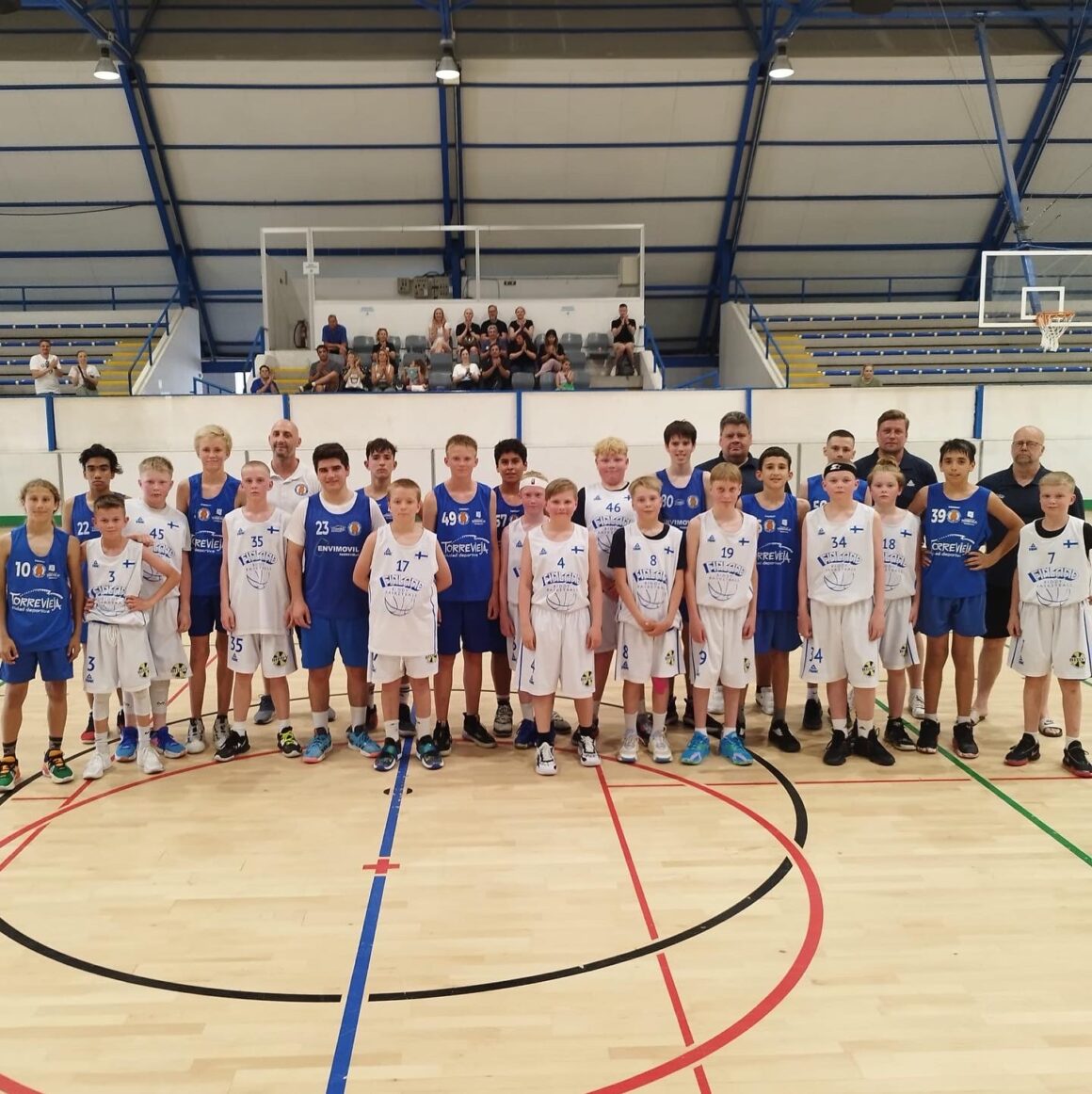 (Español) 🏀 El Turismo Deportivo de Torrevieja ha vuelto a ser la sede de varios training camps de baloncesto finlandeses.