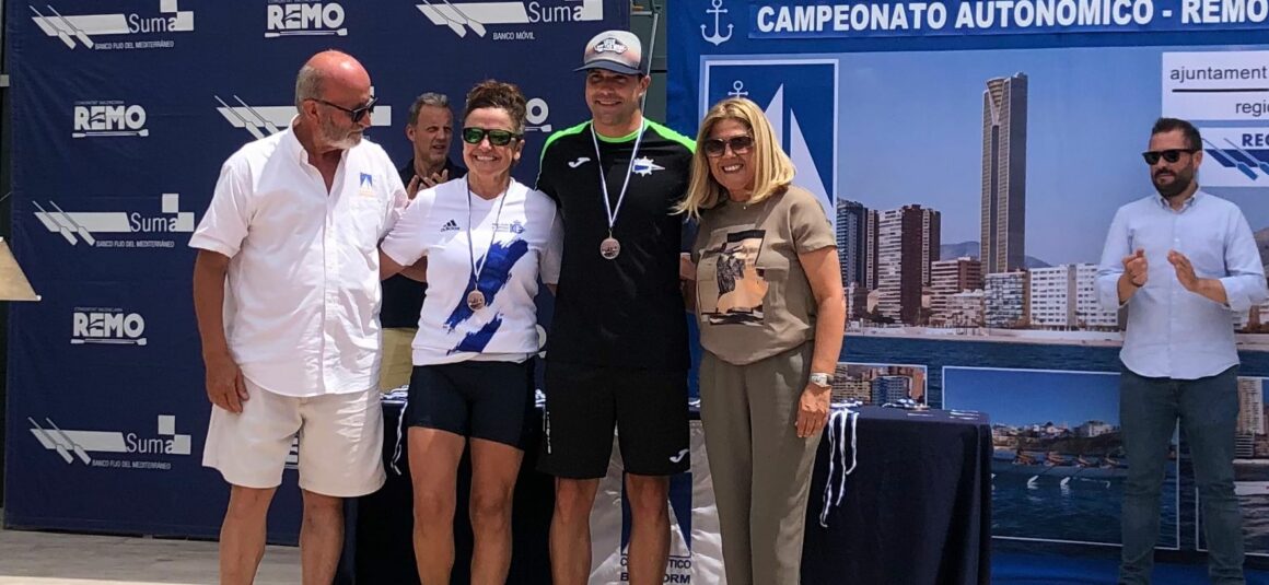 🚣‍♀️CRISTINA GONZÁLEZ GONZÁLEZ EN C1X 🥈PLATA EL AUTONÓMICO DE REMO DE MAR EN BENIDORM
