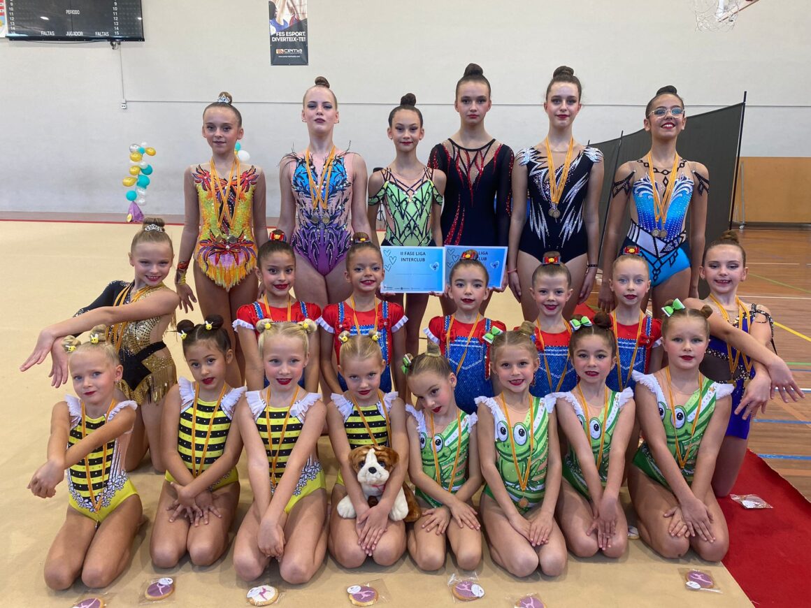 ‍♀️Resultados II Fase Liga Interclub de Alicante Club Gimnasia Rítmica de Torrevieja