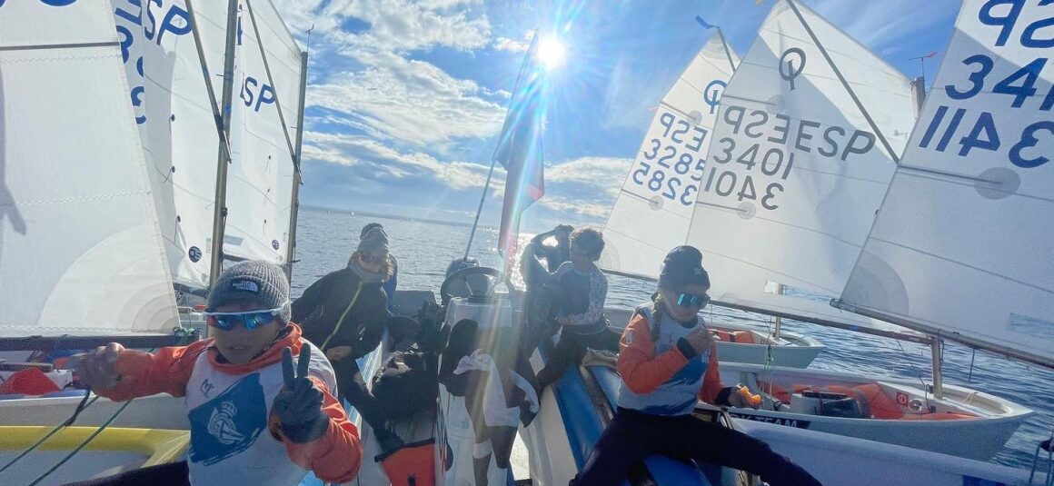 ⛵️EL EQUIPO DE OPTIMIST PARTICIPA EN EL 72 TROFEO CIUDAD DE PALMA