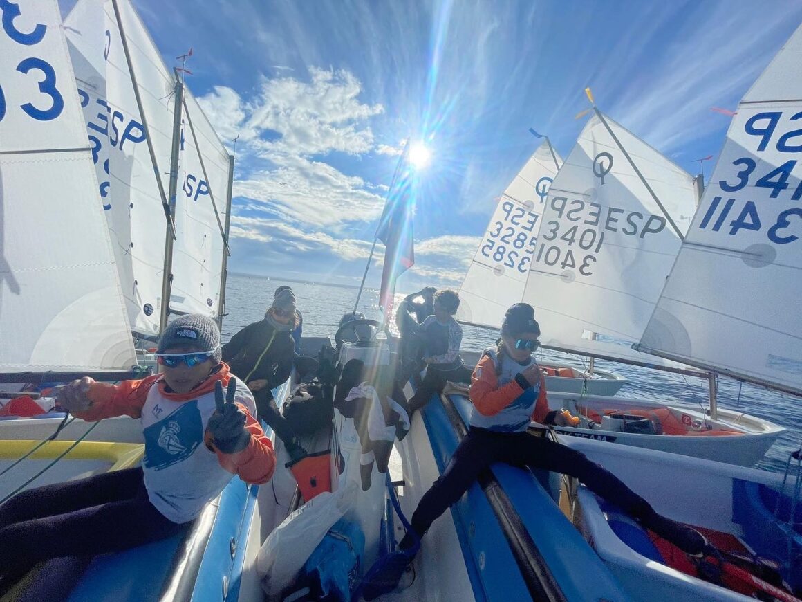 ⛵️EL EQUIPO DE OPTIMIST PARTICIPA EN EL 72 TROFEO CIUDAD DE PALMA