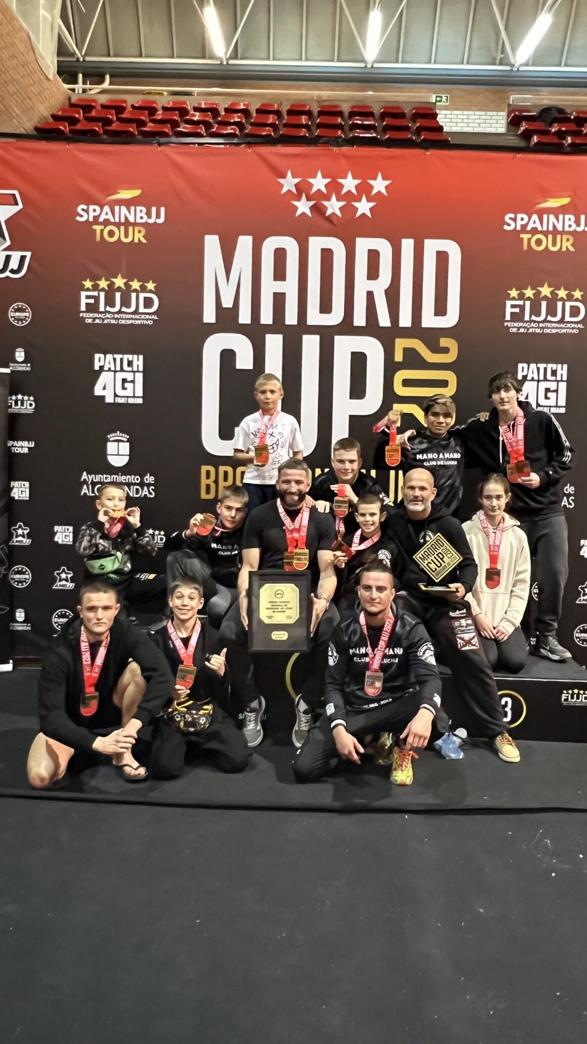 17 Medallas en la modalidad de Brazilian JIU-JITSU, NOGI & KIDS para el Mano a Mano Torrevieja!
