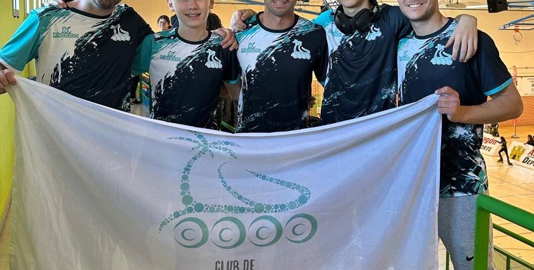 El equipo masculino del Club de Patinaje Torrevieja se coloca en primera posición en la 1ª etapa de la Liga Nacional de Inline Freestyle, 2ª división