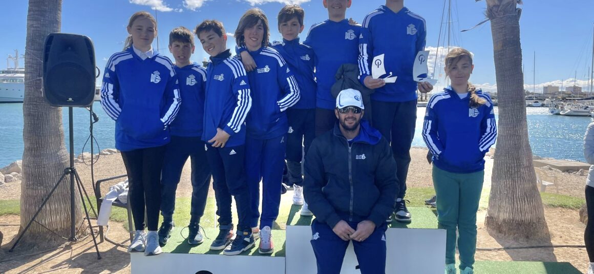 ⛵️JUAN FRANCISCO CHUMILLA BRONCE EN LA GENERAL Y PLATA SUB-16 MASCULINO EN LA OPTIORANGE OPTIMIST VALENCIA