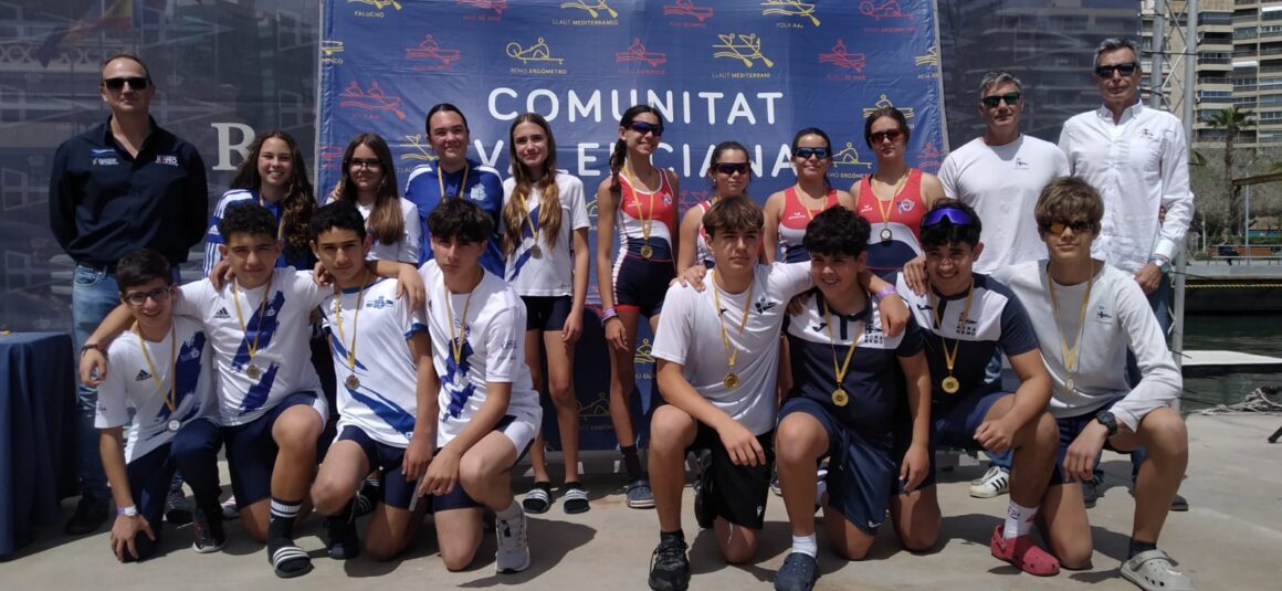 3 OROS, 5 PLATAS Y 2 BRONCES EN LA III REGATA DE REMO OLÍMPICO EN ALICANTE
