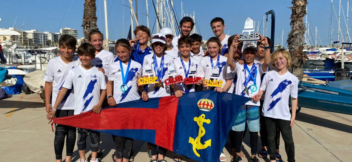 (Español) ⛵️VALENTINA BELSO E IZAN ROGEL CAMPEONES AUTONÓMICOS DE OPTIMIST EN FEMENINO ABSOLUTO Y EN SUB-13 M EN SANTA POLA