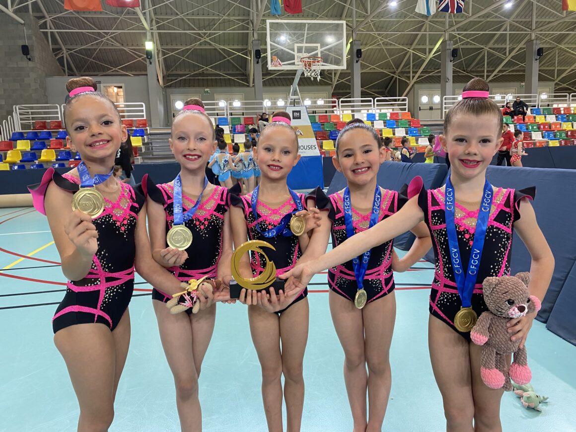 (Español) ‍♂️LAS PREBENJAMINES DEL CLUB GIMNASIA RITMICA TORREVIEJA CAMPEONAS AUTONÓMICAS