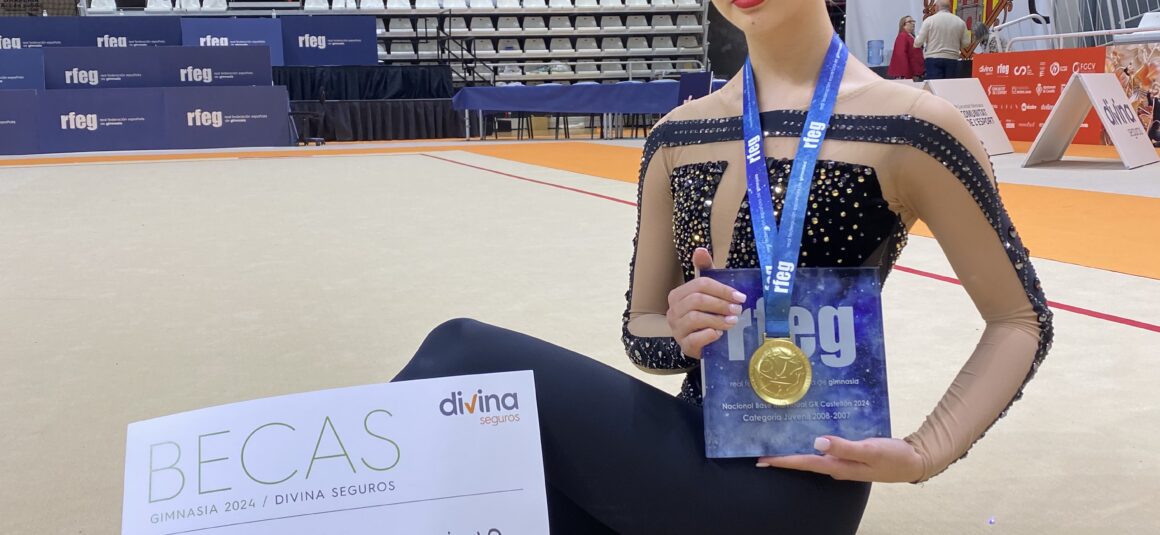 (Español) ‍♂️DARIA KALUNINA DEL CLUB GIMNASIA RÍTMICA TORREVIEJA CAMPEONA DE ESPAÑA