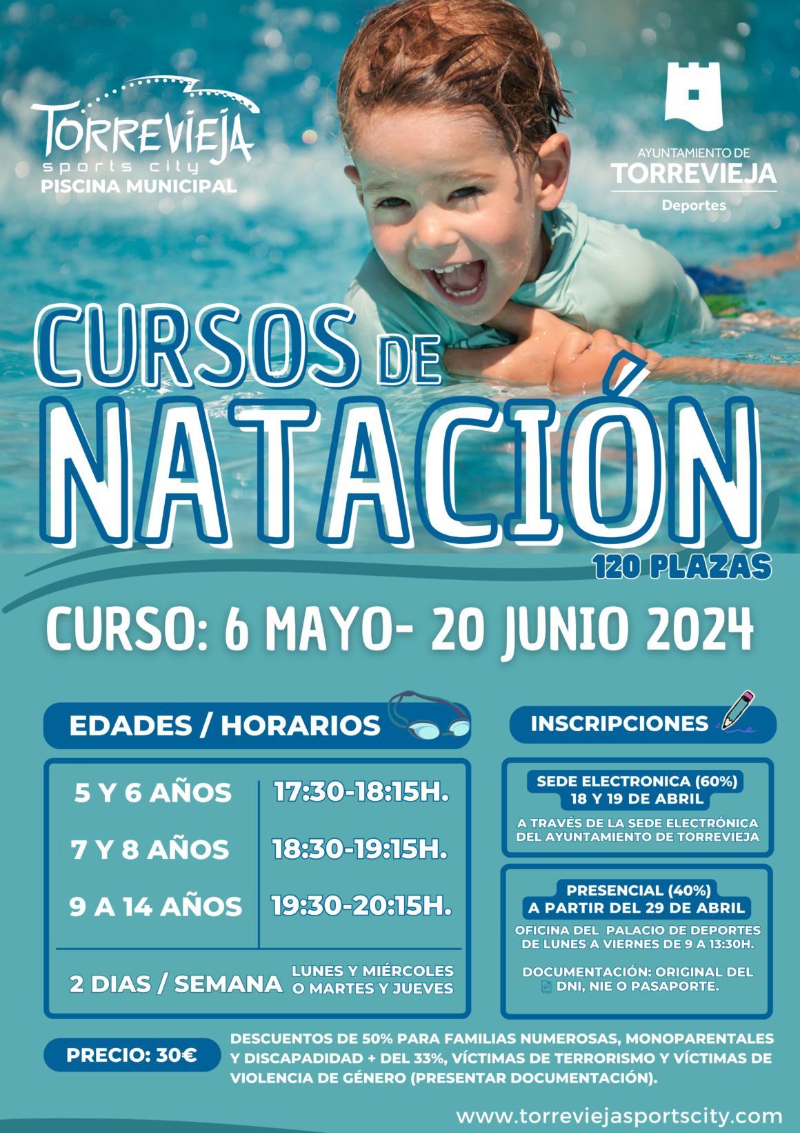 (Español) Apúntate al nuevo CURSO DE NATACIÓN!!‍♂️