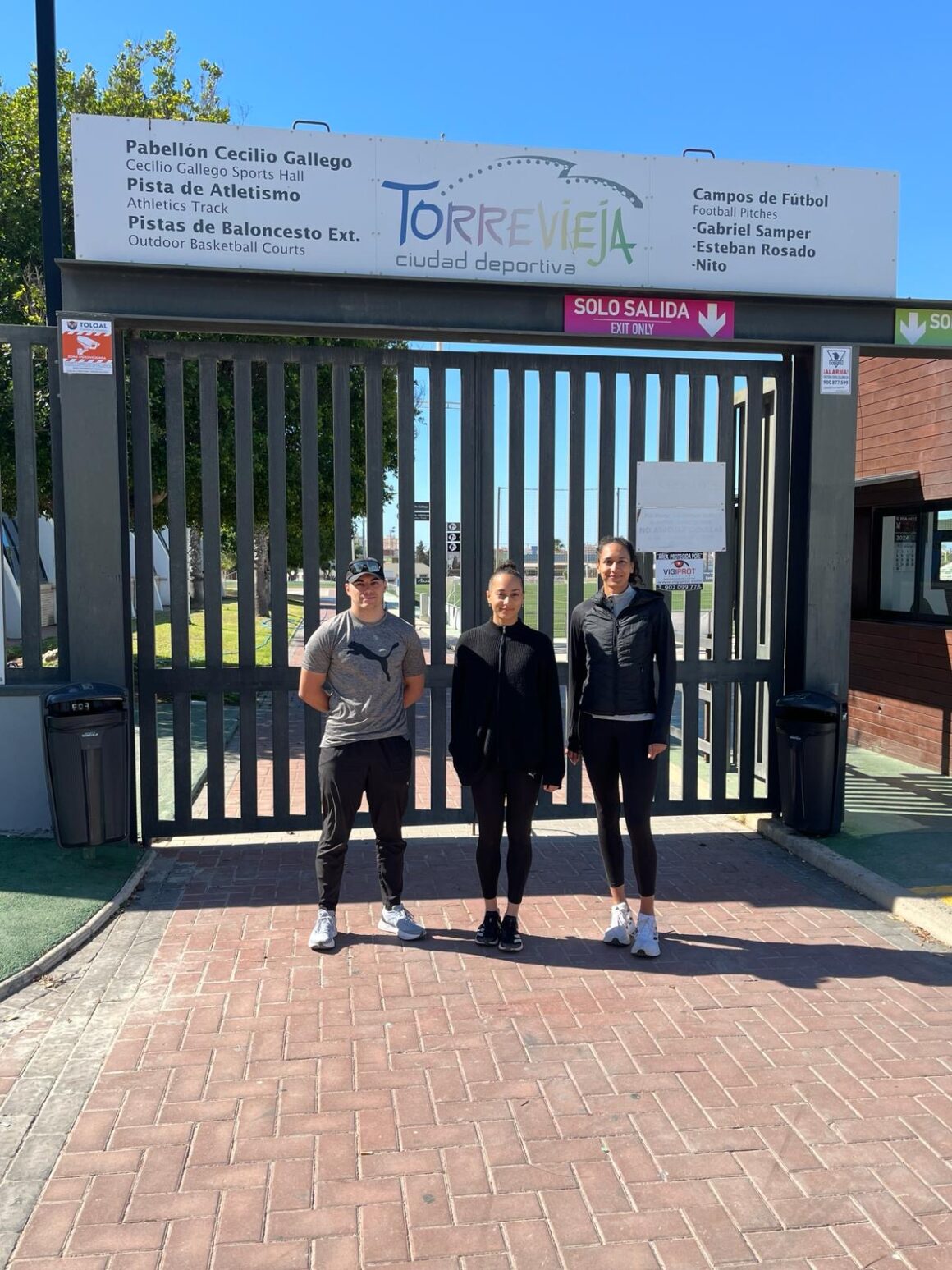 ‍♀️La atleta alemana Jessie Maduka se concentra en Torrevieja para preparar los Juegos Olímpicos de París 2024