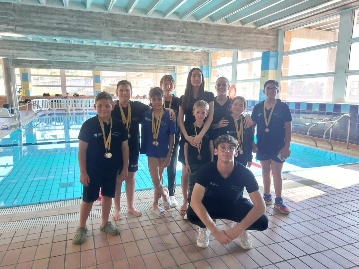 (Español) Buenos resultados del IMás en el CTO. AUTONÓMICO BENJAMIN, ALEVIN, INFANTIL DE NATACION CON ALETAS
