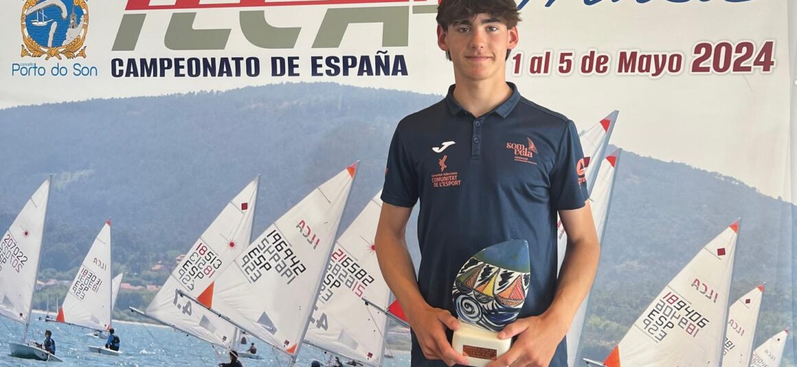 (Español) LEO GRIÑÁN BRONCE EN EL CAMPEONATO DE ESPAÑA DE ILCA 4 SUB-16 CELEBRADO EN GALICIA