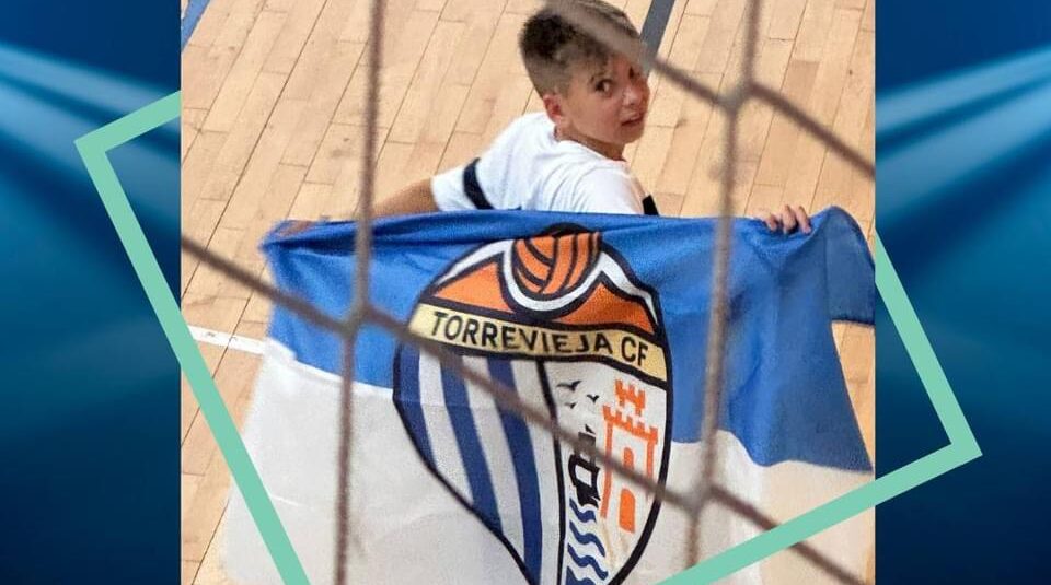 Santi, de la escuela Municipal de Fútbol #CampeóndeEuropa en el torneo europeo de fútbol sala sub-12 celebrado en Coslada