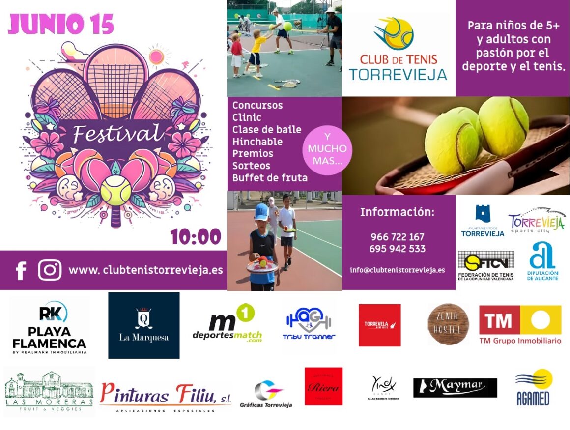 (Español) Festival de Tenis – Club de Tenis Torrevieja