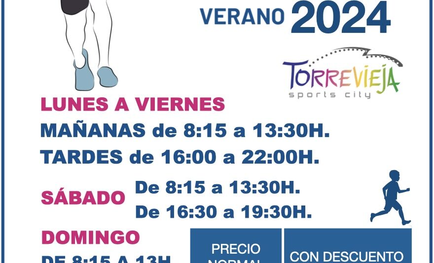 Comienza el horario de verano en la Pista de Atletismo Daniel Plaza