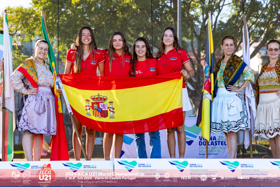 (Español) ⛵️ADRIANA CASTRO 9º EN LA GENERAL Y 1ª ESPAÑOLA EN EL CAMPEONATO DEL MUNDO ILCA6W SUB-21 EN VIANA DO CASTELO PORTUGAL