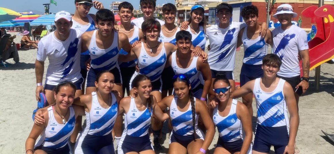 TRES OROS, UNA PLATA Y UN BRONCE PARA EL RCN TORREVIEJA EN EL CAMPEONATO AUTONÓMICO DE BEACH SPRINT EN SANTA POLA