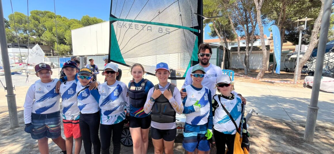 (Español) ⛵️REGATA INGENIO EN EL CAR DE MURCIA PREPARACIÓN DE PRETEMPORADA PARA EL EQUIPO DE OPTIMIST
