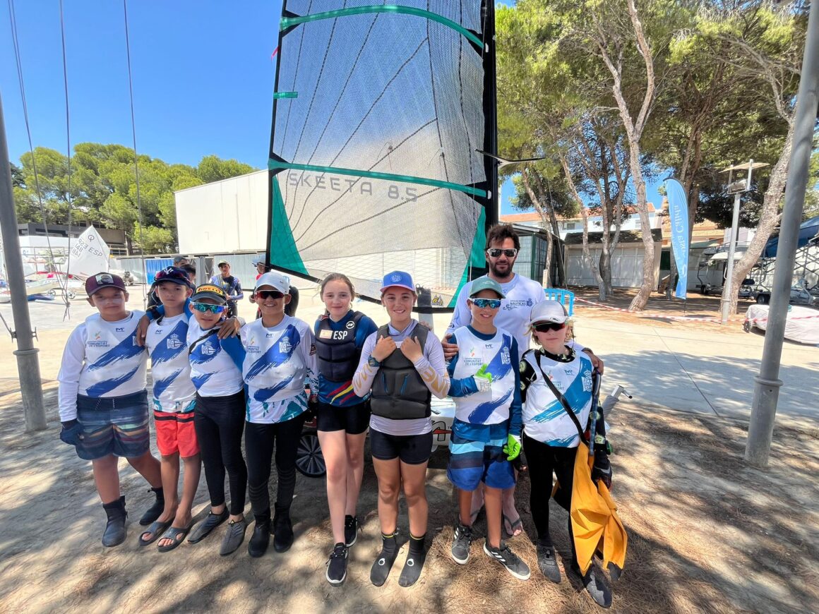 (Español) ⛵️REGATA INGENIO EN EL CAR DE MURCIA PREPARACIÓN DE PRETEMPORADA PARA EL EQUIPO DE OPTIMIST