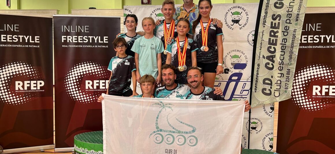 Impresionantes resultados del equipo de competición del Club de Patinaje Torrevieja en el Campeonato de España y Promesas de Patinaje Inline Freestyle