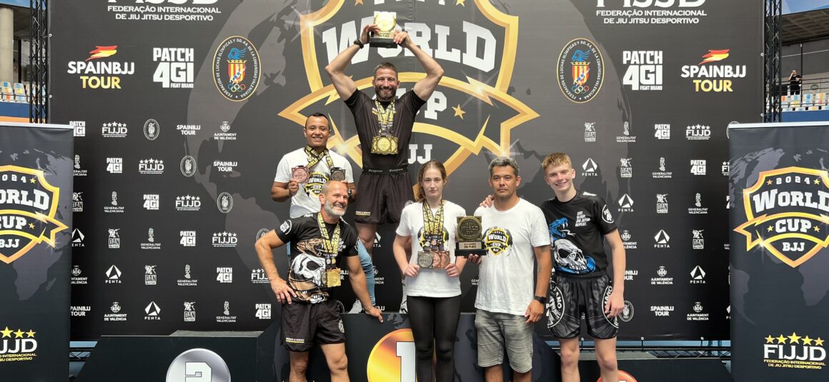 Buenos resultados del club de lucha MANO A MANO en el WORLD CUP BJJ 2024
