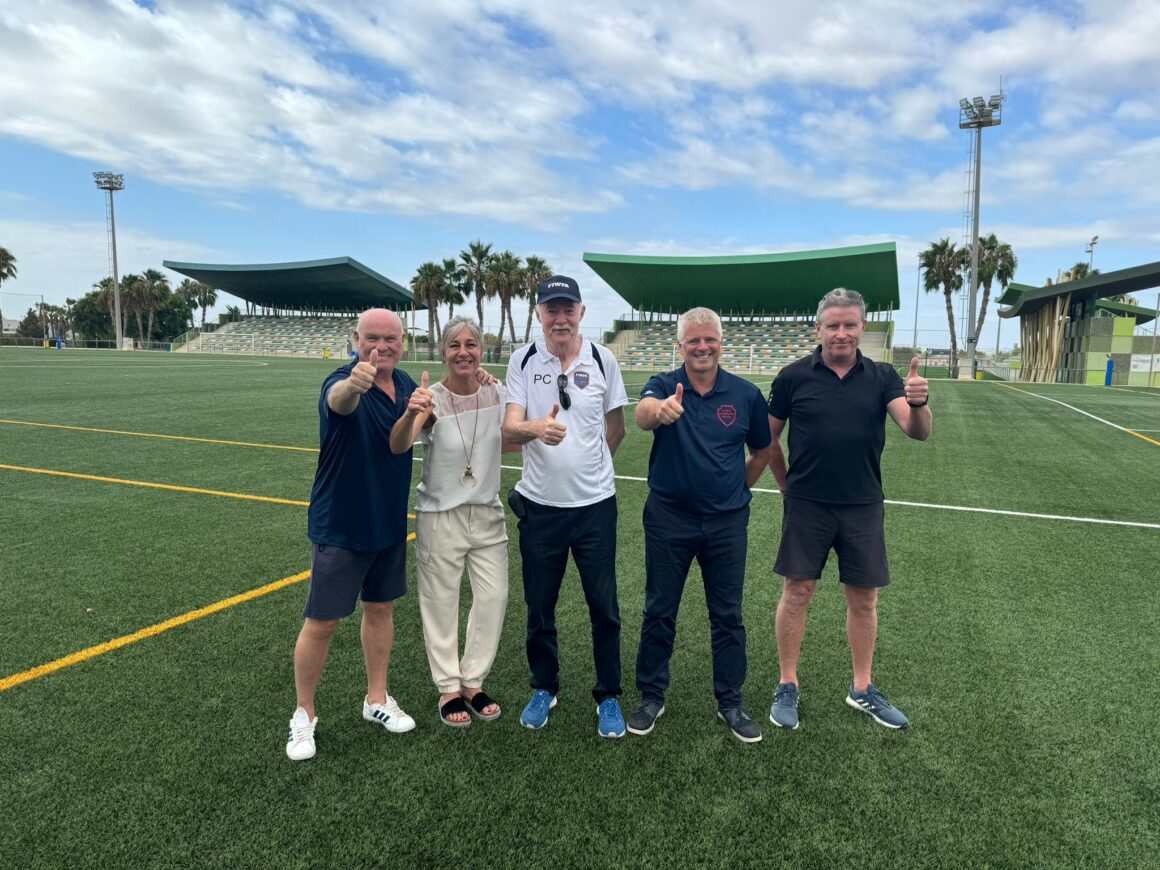(Español) ⚽️Primera visita de presentación de la Asociación Internacional de Walking Football.