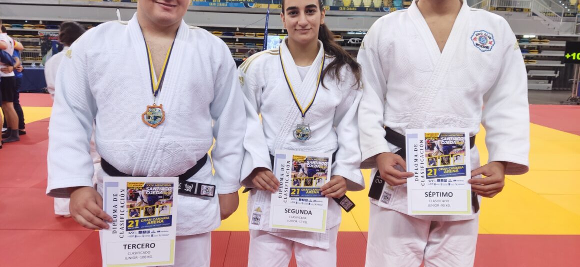 PLATA Y BRONCE PARA EL JUDO CLUB NOZOMI EN LA SUPERCOPA DE ESPAÑA JUNIOR DE CANARIAS
