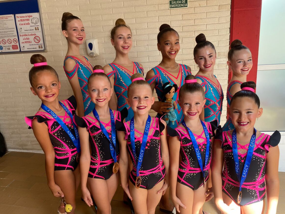 ‍♂️LAS PREBENJAMINES DEL CLUB GIMNASIA RÍTMICA DE TORREVIEJA TERCERAS PROVINCIALES