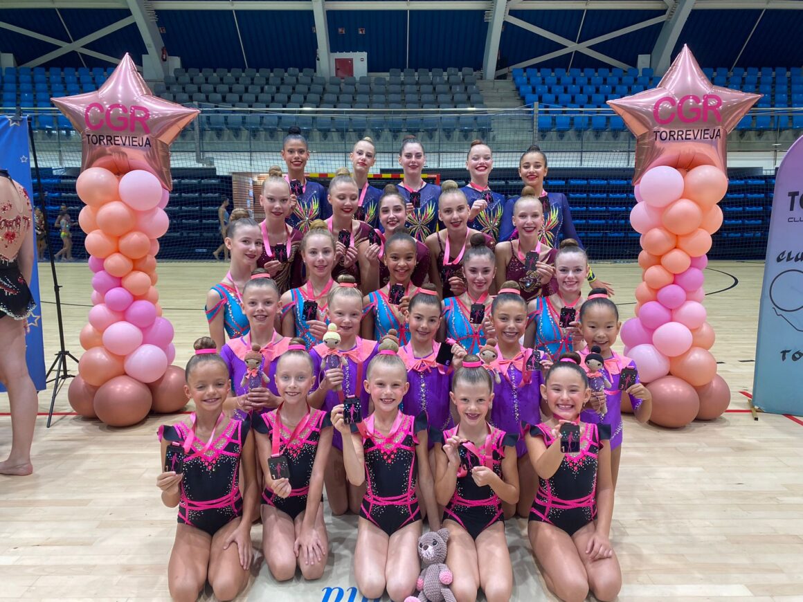 (Español) Excelente jornada en Torrevieja celebrándose el Torneo Internacional de gimnasia rítmica
