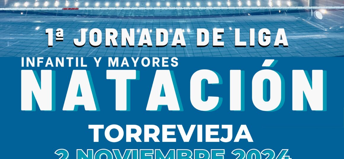 Torrevieja acogerá la 1a jornada de la liga infantil este sábado además del 1er control junior y absoluto de esta temporada 2024/25.