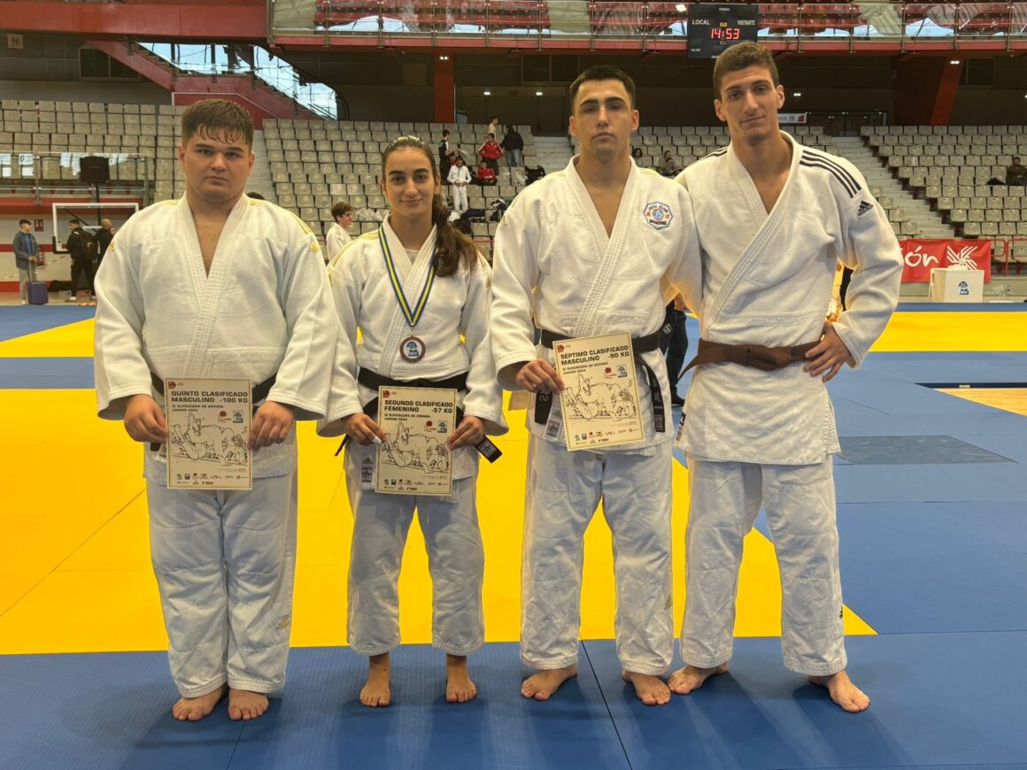 PLATA PARA EL JUDO CLUB NOZOMI EN LA SUPERCOPA JUNIOR DE GIJON