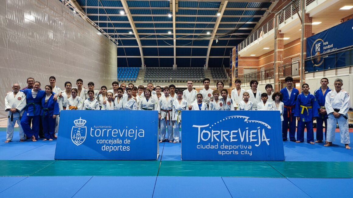 LA CIUDAD DEPORTIVA DE TORREVIEJA SE CONVIERTE EN “CENTRO AUTONÓMICO DE TECNIFICACIÓN DE JUDO”