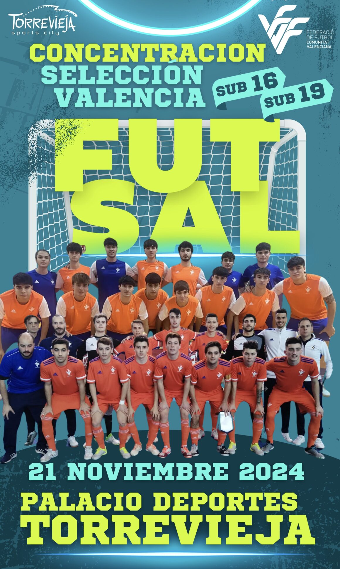 (Español) concentración de las selecciones de Fútbol Sala de la Comunidad Valenciana