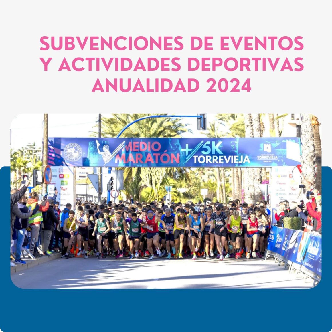 Torrevieja, un año más, impulsa el deporte con las subvenciones para eventos y actividades deportivas en 2024