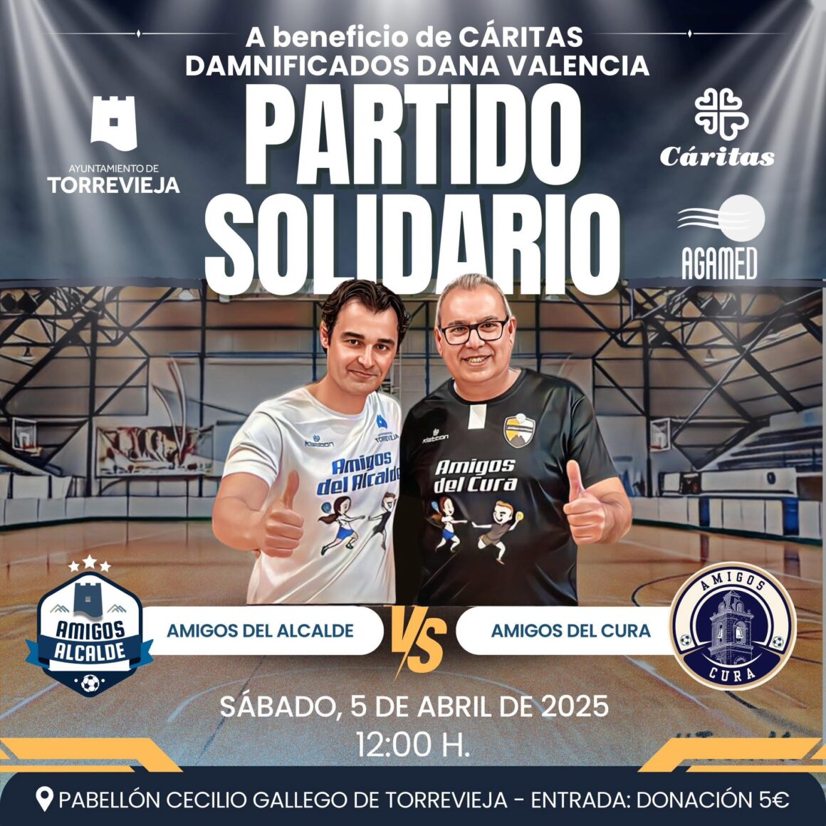 Amigos del Cura vs. Amigos del Alcalde ⚽️